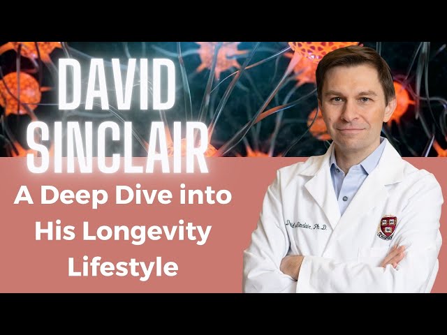 🔥Dr David Sinclair: His Longevity Lifestyle & Supplements (2024) #davidsinclair #nmn