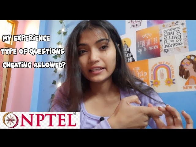 NPTEL/SWAYAM Exam review and My experience | Vlog