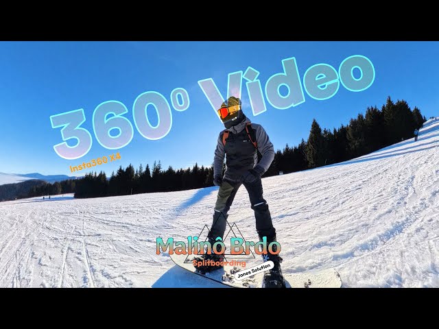 Splitboarding - 360° Malinô Brdo, Slovakia