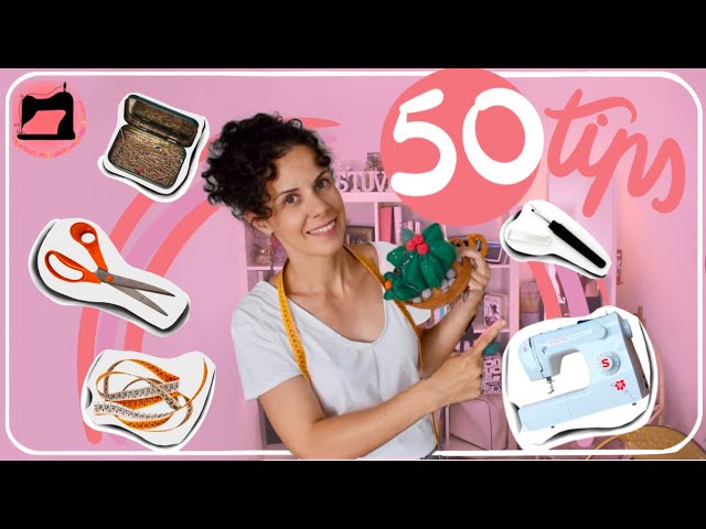50 cosas que todo principiante debe saber para empezar a coser.