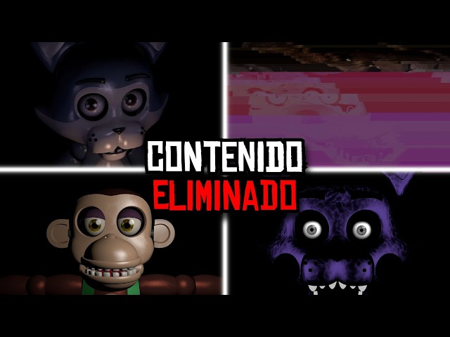 ALL UNUSED CONTENT FROM FIVE NIGHTS AT CANDY'S (FNAC 1-3)