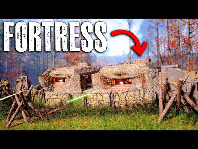 Building a FORTRESS On the Most HARDCORE Server in Hell Let Loose