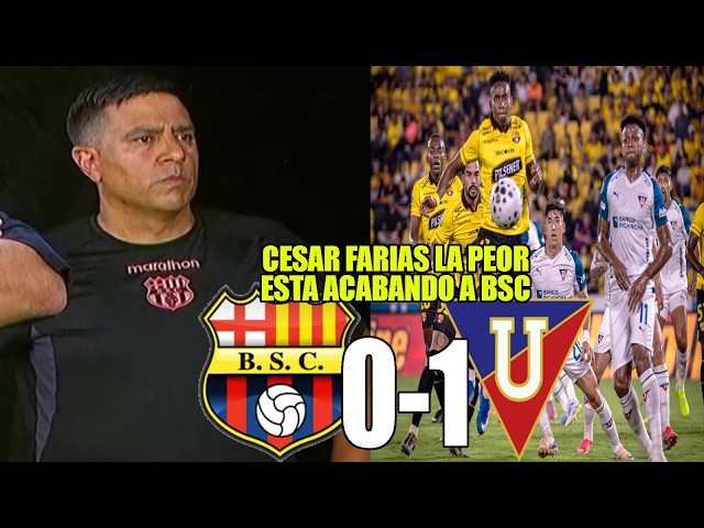 FARIAS, YOU MISERABLE WOMAN! STOP MOCKING BARCELONA! BSC 0-1 LIGA DE QUITO! WE CAN'T TAKE IT ANYM...