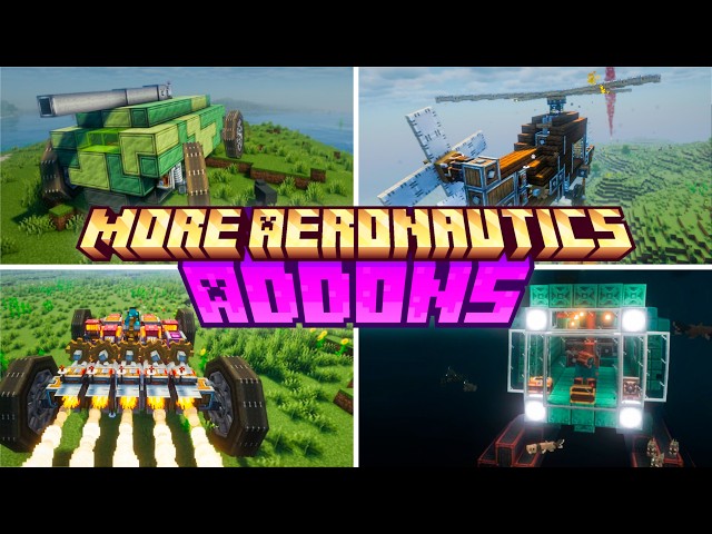 15 MORE Create Aeronautics Addons for Minecraft