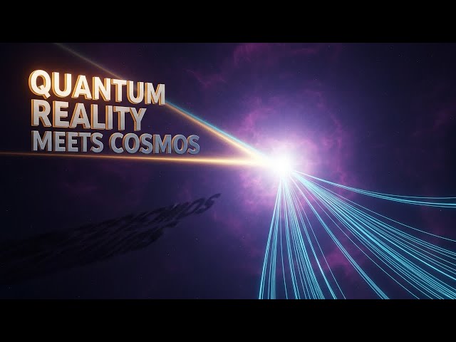 Where Tiny Particles Meet the MASSIVE Scale of the Universe