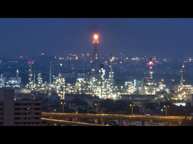 [4K] Gas Processing Plan | FREE DOWNLOAD FOOTAGE 💾 | PanoHive