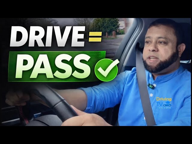 Drive Like This In Your Driving Test And You Will Pass (Real Driving Lesson) 