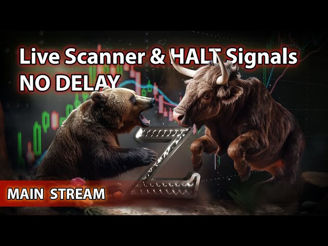 🌊Live Scanner and Day Trade Ideas, NO DELAY. Morning Gappers Momentum and Halt Scanner 07/13/2026