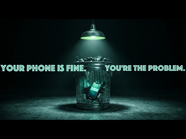 Your Phone Is Fine. You're the Problem.
