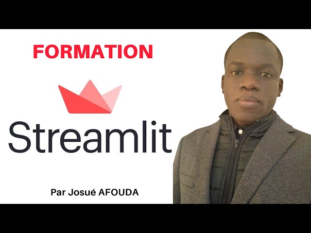 Formation Streamlit : Installation de l'environnement de travail (n°2)