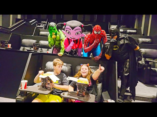 Kids Learn the Rules of Conduct in the Cinema!