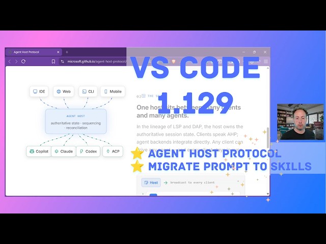 Visual Studio Code and GitHub Copilot - What's new in 1.129