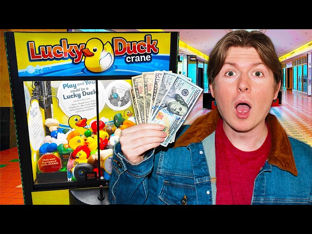 Don't Play This Claw Machine... Unless You Want REAL Money!