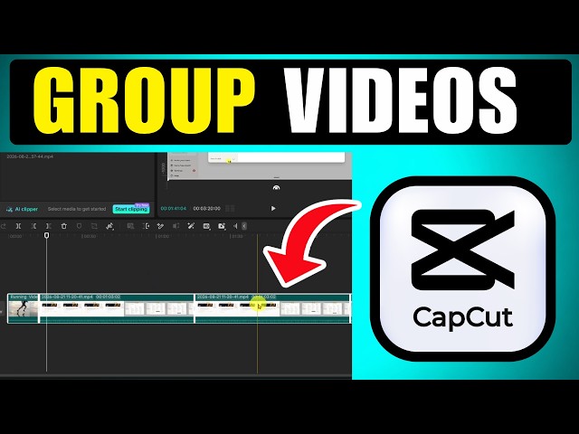 How To Group Videos In CapCut PC (2026) (Complete Walkthrough)