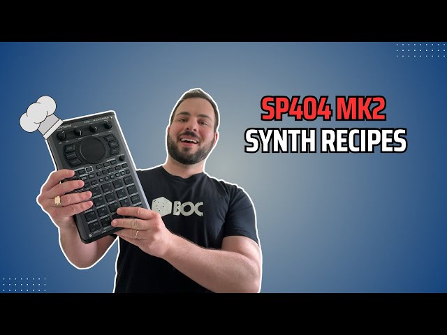 5 SP404 MK2 Synth Recipes You Need to Try! // Sound Generator is a Sound Design Secret Weapon!