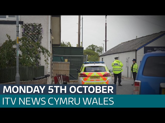 Man arrested on suspicion of murder after body found in burning van | ITV Cymru Wales