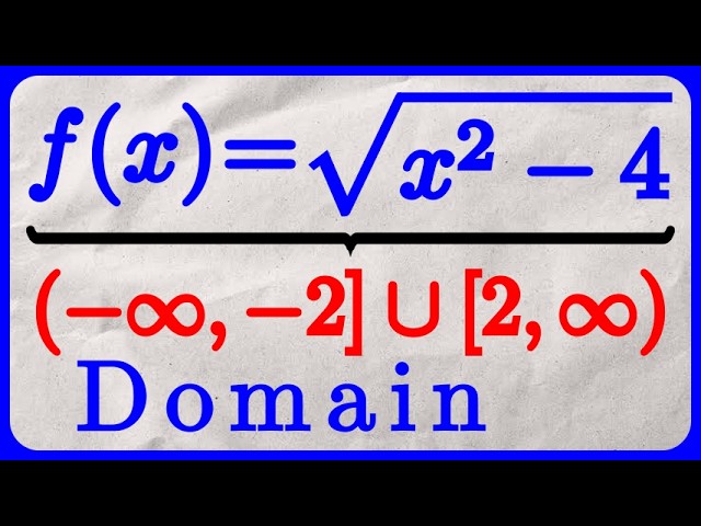 Master The Domain of Radical & Rational Functions