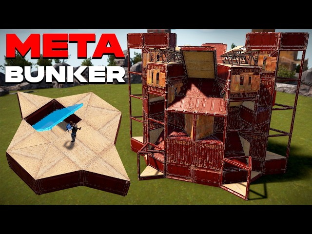 The ULTIMATE 2x1 BUNKER Base – Rust Base Design 2026
