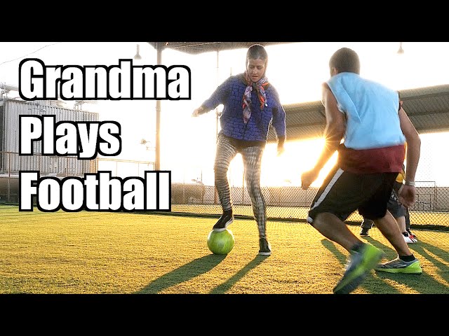 Grandma Does Soccer Tricks - Maxmantv