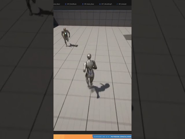 Enemy AI | Patrolling & Attacking | Unreal Engine 5 (UE5) #gamedev #tutorial #combat