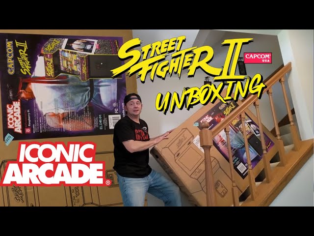 Street Fighter 2 Iconic Arcade Unboxing 