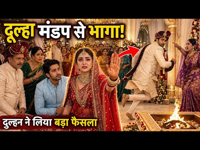 Groom Runs Away from the Wedding Mandap, Then the Decision the Bride Took... Left Everyone Stunned!