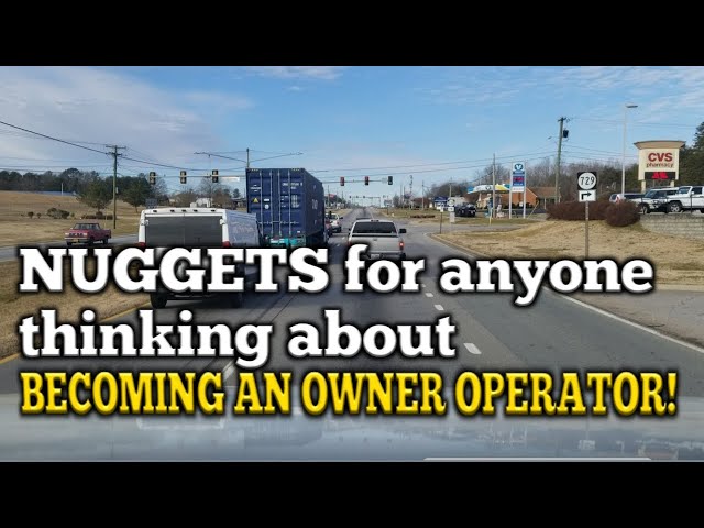 I PLAN TO GET STARTED SUCCESSFULLY AS A LOCAL OWNER OPERATOR BY FOCUSING ON THESE 6 THINGS!