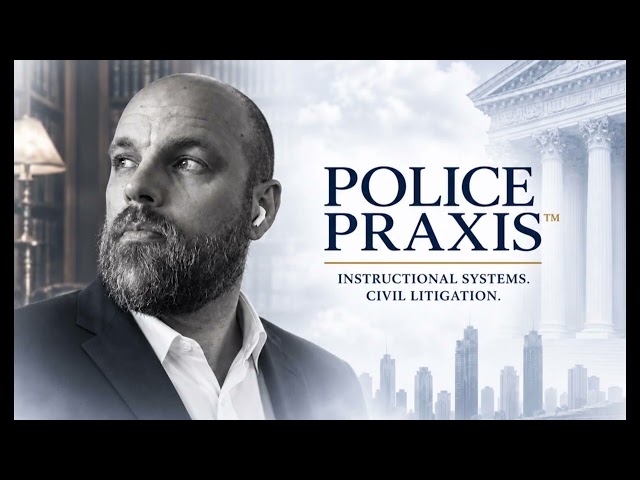 We Trained the Police! Did You? Police Praxis | Tom Loglisci
