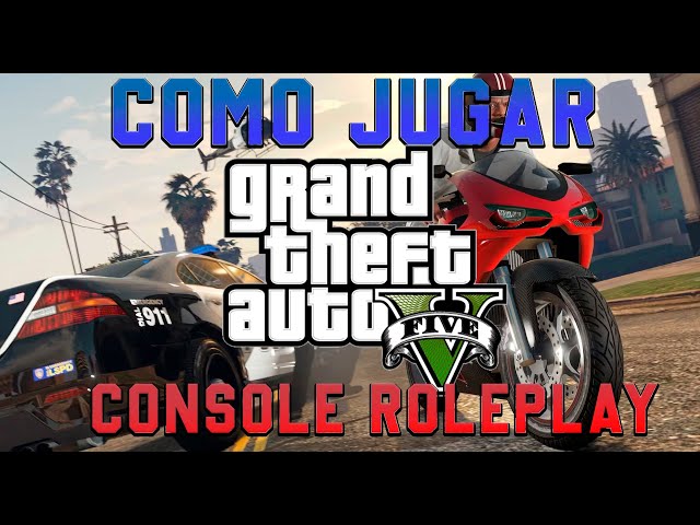 ¿Como Jugar Roleplay en GTA V en PS4/PS5? | Facil Y Rapido