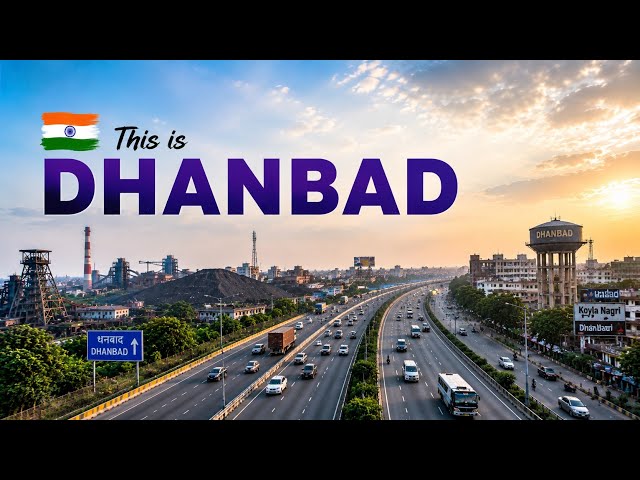 😱 This is Dhanbad! | The Coal Capital of India 🇮🇳 | City Tour in 4K