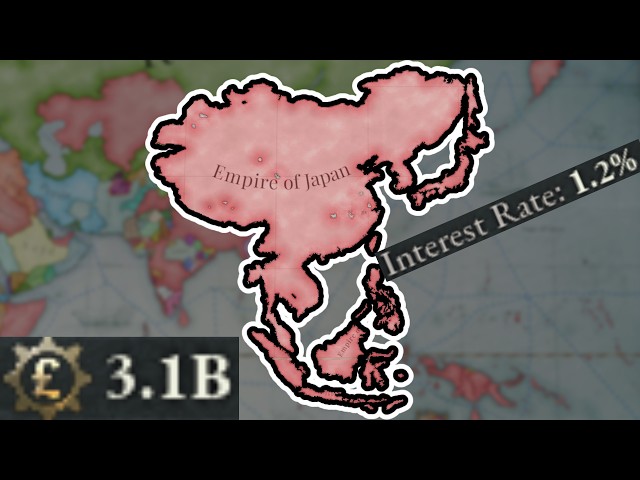 Using the zaibatsu to get 1% interest as japan in victoria 3