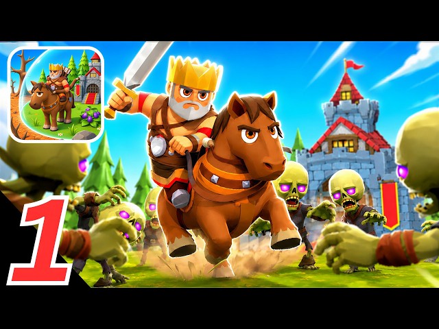 Kingland: Castle Adventure - Kingdom Rushers - Gameplay Walkthrough (iOS, Android)