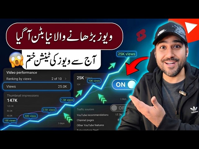 Views Badhane Wala Naya Button Abhi ON Karen✅ | Old Videos Ke Views Kaise Badhaye