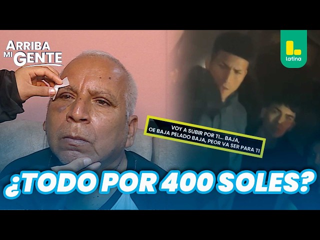 Family feud over 400 soles: father and daughter assaulted and threatened with death | Arriba Mi G...