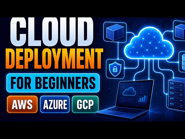 Cloud Computing for Beginners: Deploy Apps, Databases, AWS, Azure and GCP