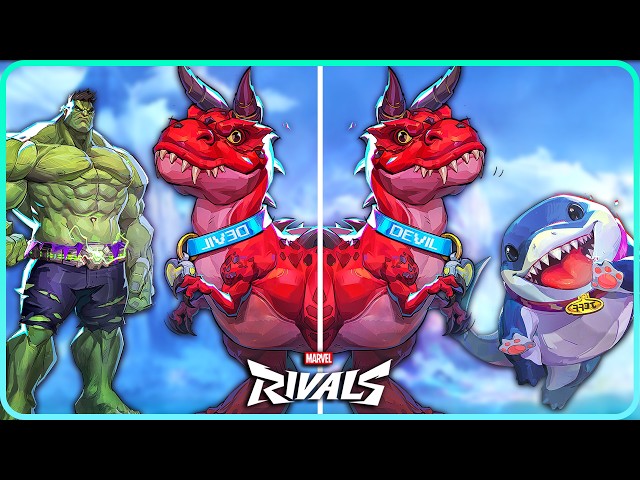 All Devil Dinosaur Unique Interactions & Hero Specific Eliminations Marvel Rivals