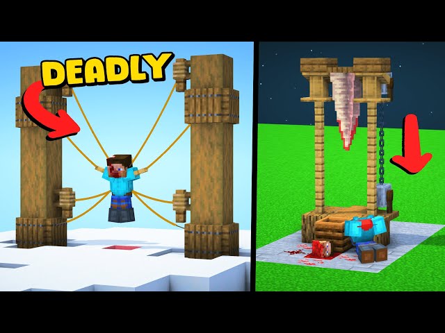 17 Scary Ways to Make Steve Look Dead in Minecraft