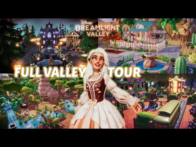 FULL VALLEY WALKTHROUGH TOUR (2000+ hours) |  Disney Dreamlight Valley