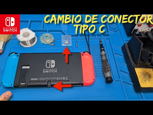 Nintendo Switch Connector C Replacement // Charging and Image Issues on the Dock (TV)