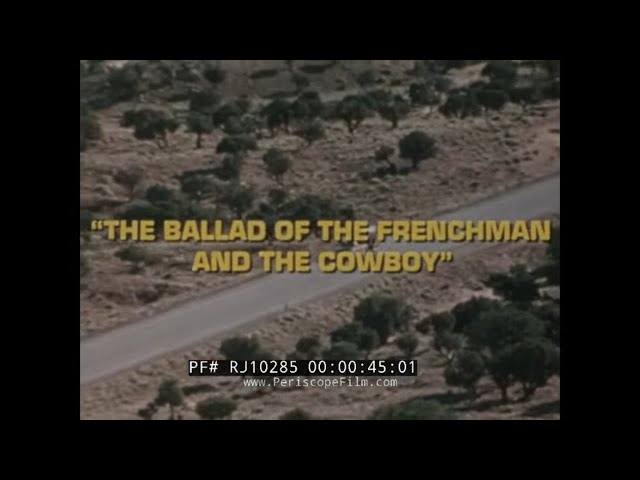 "THE BALLAD OF THE FRENCHMAN AND THE COWBOY"  1980s PERSONAL ACHIEVEMENT IN ATHLETICS FILM  RJ10285