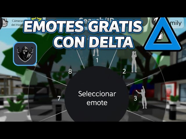 !TUTORIAL DE COMO TENER TODOS LOS EMOTES GRATIS CON DELTA! 🏡💯