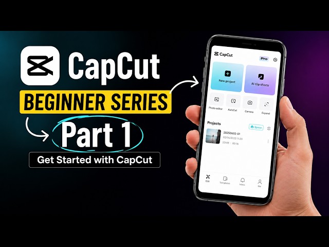 CapCut Beginner series | Learn Video Editing Step by Step part -1