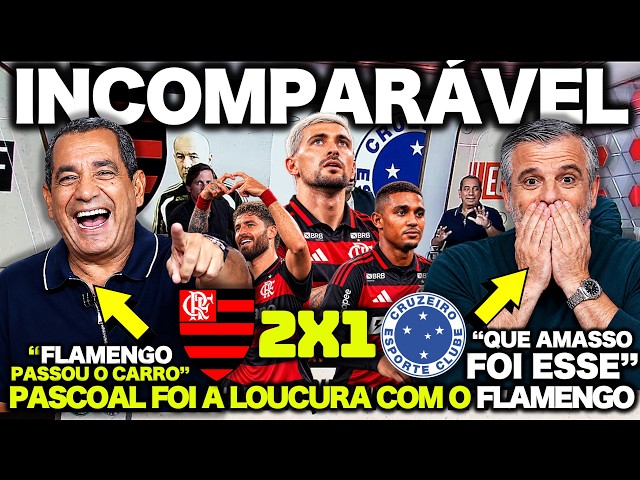 PASCOAL FOI A LOUCURA COM O FLAMENGO ! "EU AVISEI ! ESSE FLAMENGO É UMA MÁQUINA"