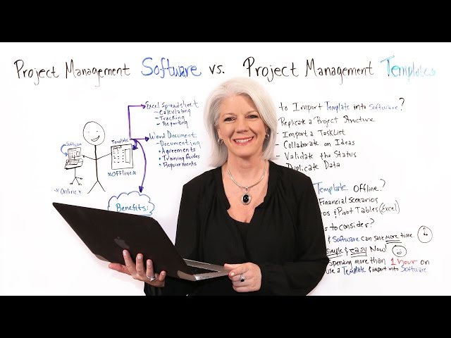 Project Management Software vs Project Management Templates - Project Management Training