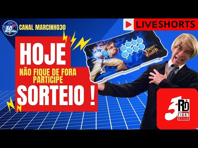LIVESHORTS SORTEIO ARCADE 3RD ROUND HOJE - NÃO PERCAM!