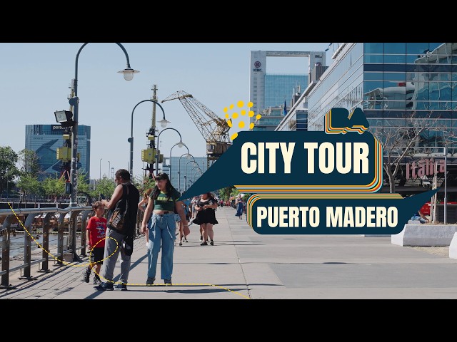 Welcome to the youngest and greenest area of ​​the City of Buenos Aires: Puerto Madero - City Tour