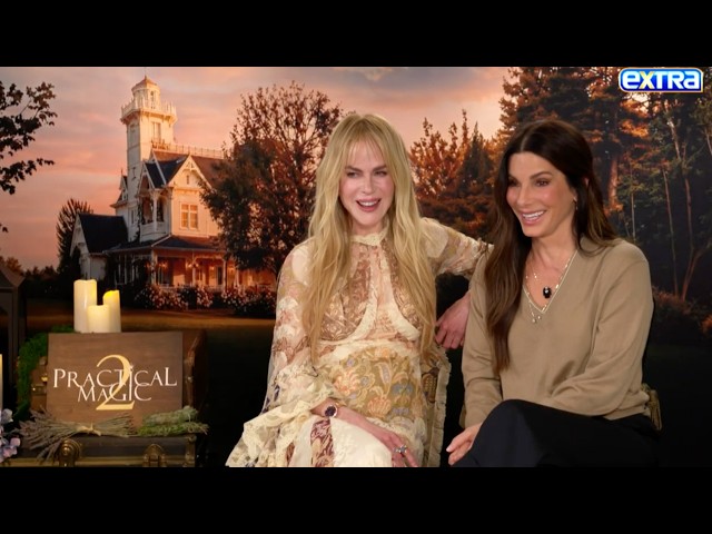 Sandra Bullock & Nicole Kidman Joke They're a ‘Baby Train Wreck’ Together (Exclusive)