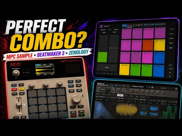 MPC Sample + BeatMaker 3 = INSANE iPad Workflow