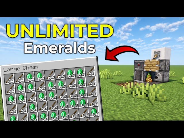 How to Get UNLIMITED Emeralds in Minecraft 26 3! (Java & Bedrock)