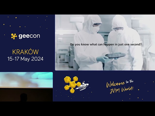 GeeCON 2024: Johan Janssen - How sand and Java are used to create the world’s most powerful chips